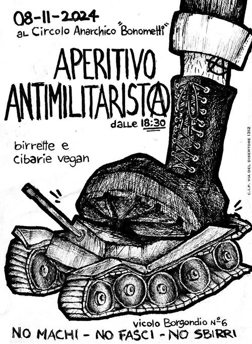 Aperitivo AntimilitaristA