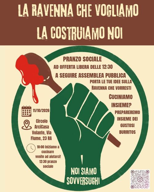 LA RAVENNA CHE VOGLIAMO LA COSTRUIAMO NOI