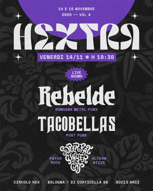 𝐇𝐄𝐗𝐓𝐑𝐀 vol 4: Rebelde RPM • Tacobellas • Super Fat Ginger Cat