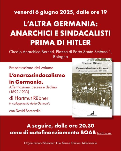 L'altra Germania: anarchici e sindacalisti prima di Hitler
