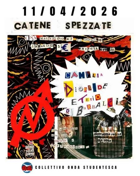 SERATA STUDENTESCA: CATENE SPEZZATE