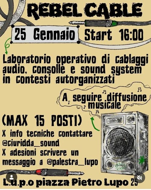 LABORATORIO DI CABLAGGIO SOUND SISTEM