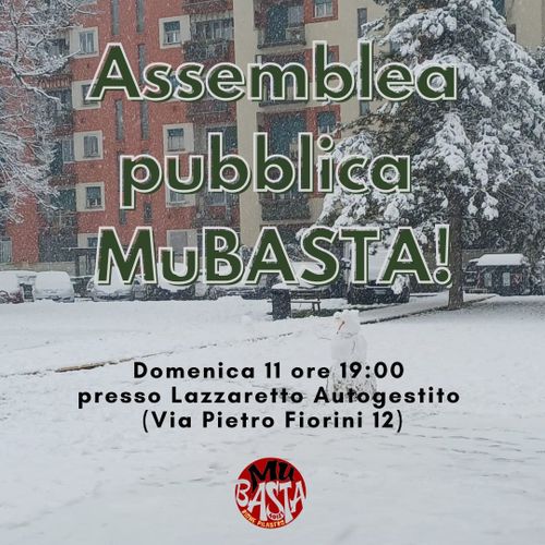 Assemblea pubblica MuBASTA!