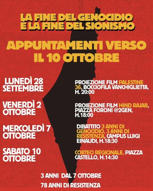 Corteo Regionale per la Palestina