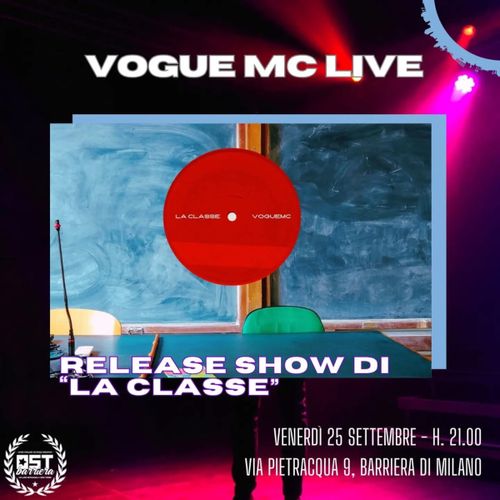 MC VOGUE - Live da OST Barriera