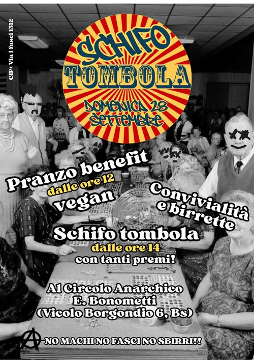 Pranzo e skifotombola benefit