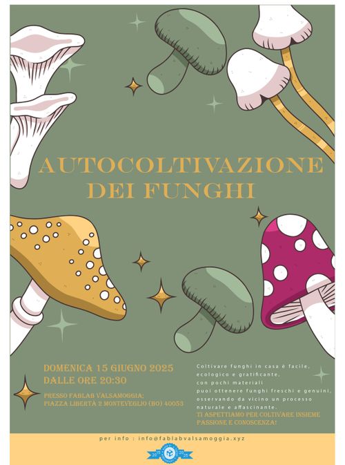 AUTOCOLTIVAZIONE di FUNGHI
