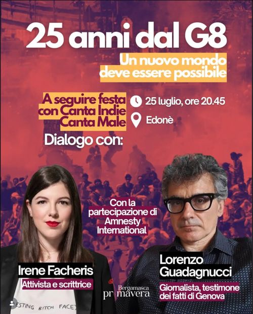 25 anni dal G8 - Un nuovo mondo è possibile