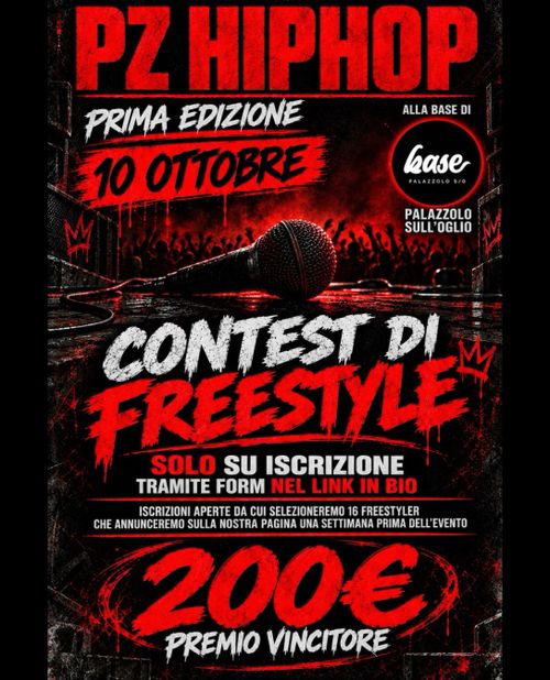 PZ HIPHOP – PRIMA EDIZIONE – CONTEST DI FREESTYLE