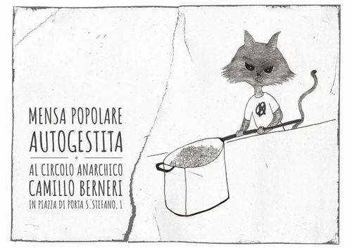 Lunedì 15/12 – Mensa Popolare Autogestita