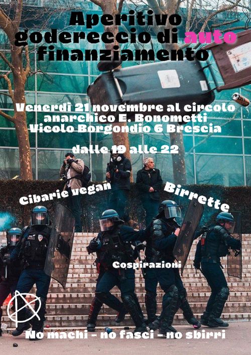 Aperitivo di autofinanziamento 