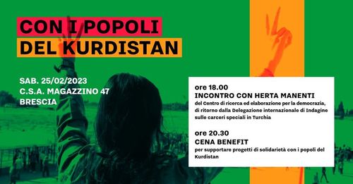 Con i popoli del Kurdistan - serata benefit