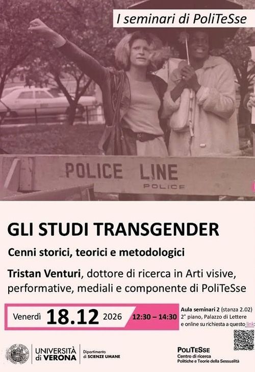 Gli studi transgender. Cenni storici, teorici e metodologici
