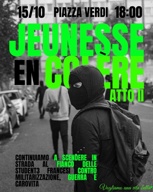 Jeunesse en Colére