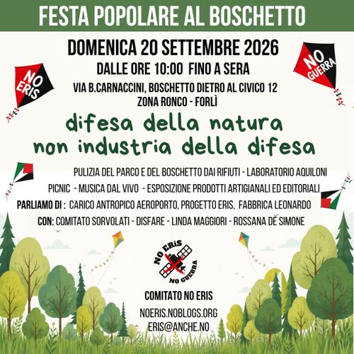 Festa popolare al boschetto