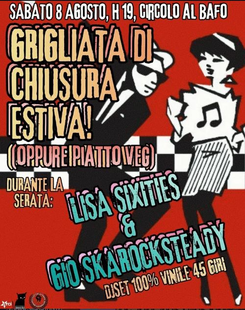 Grigliata di chiusura estiva (oppure piatto veg)