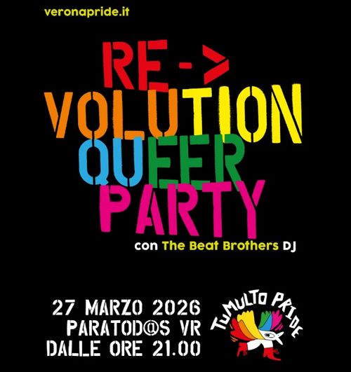  RE-VOLUTION QUEER PARTY 