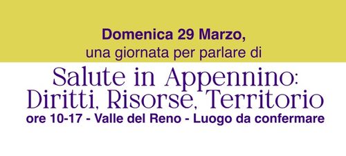  Salute in Appennino: diritti, risorse, territorio