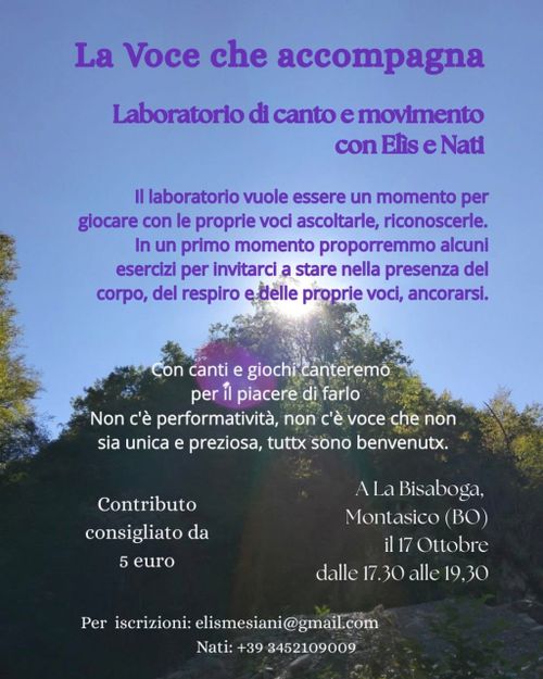 La voce che accompagna