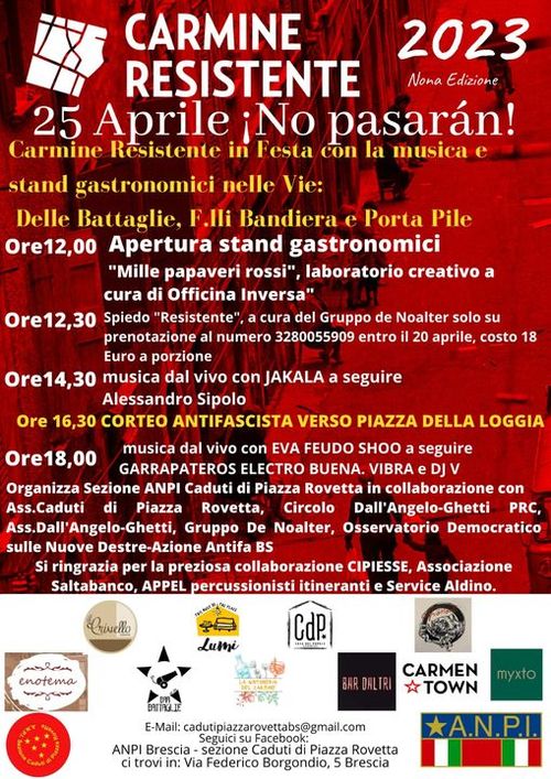 25 Aprile Carmine Antifascista