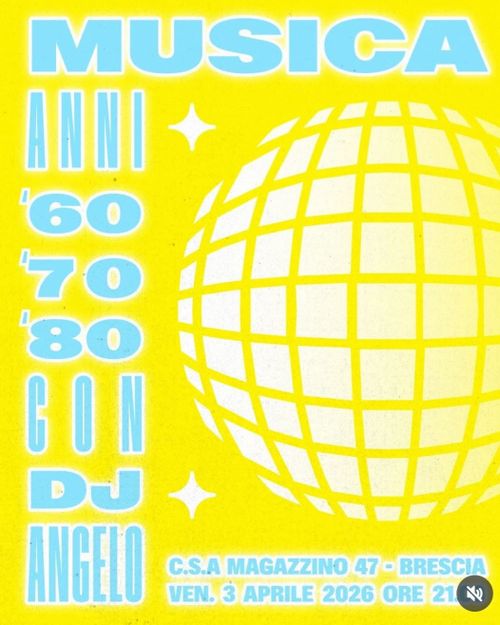 SERATA MUSICALE  anni ’60-’70-’80 con DJ Angelo  