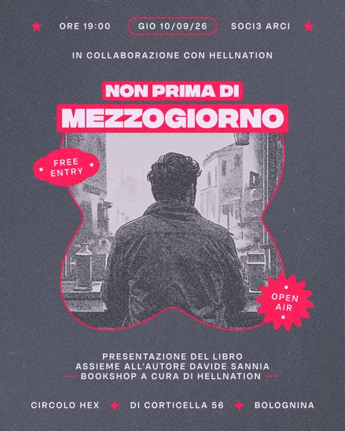 Non Prima di Mezzogiorno ★ Presentazione del libro
