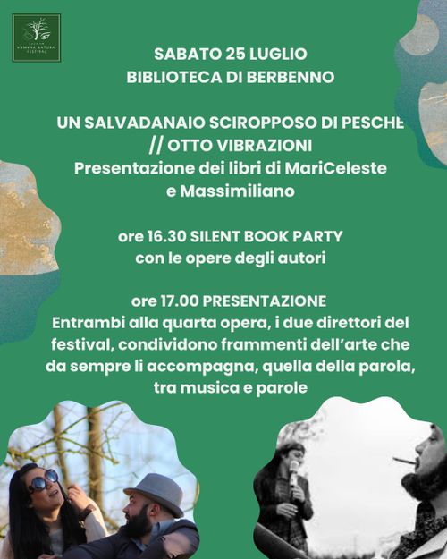 Un salvadanaio sciropposo di pesche // Otto vibrazioni - presentazione di libri 