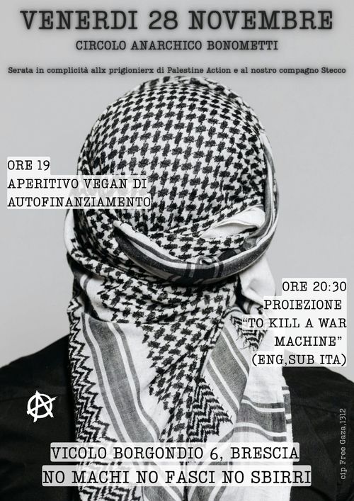 Aperitivo autofinanziamento + proiezione