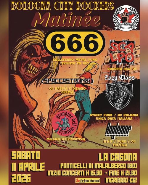 Bologna City Rockers Matinee