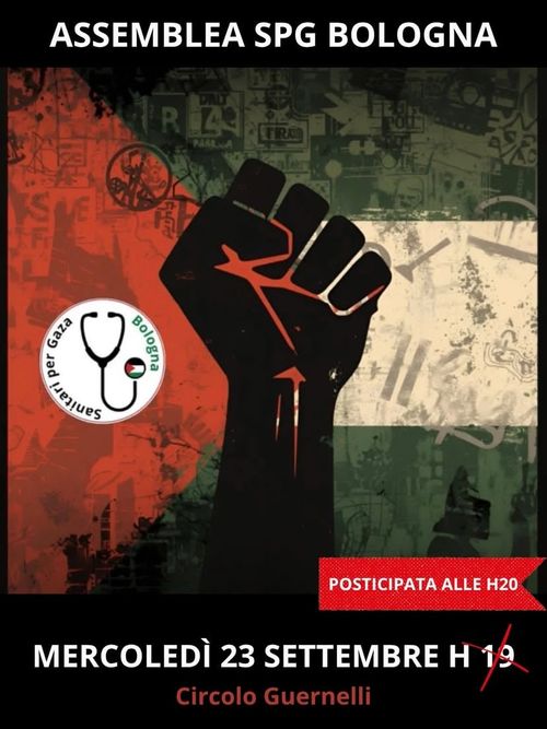 Assemblea Sanitsri per Gaza