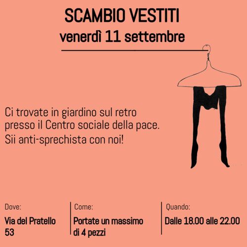 Scambio vestiti anti-sprechista
