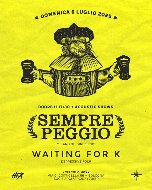Sempre Peggio • Waiting For K | Acoustic Shows