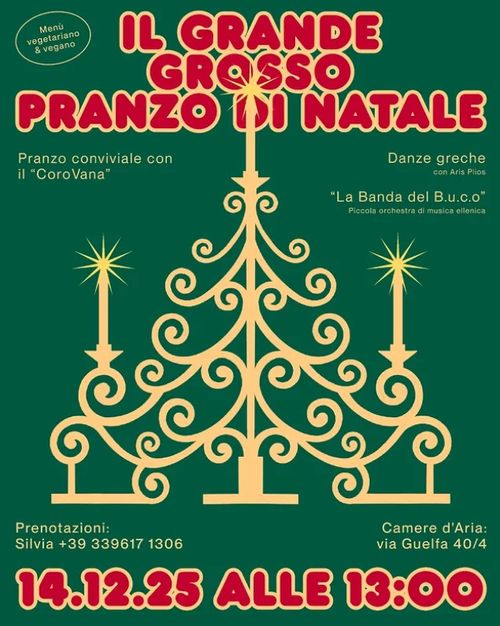 GROSSO GRASSO PRANZO DI NATALE
