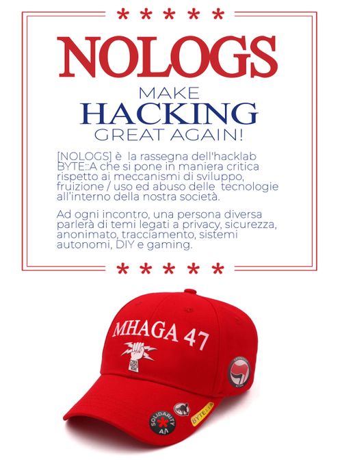 NOLOGS -- Make Hacking Great Again