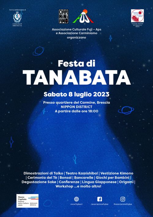 FESTA DI TANABATA Quartiere del Carmine, Brescia Nippon District