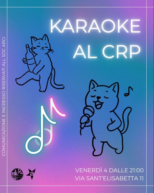Karaoke al CRP