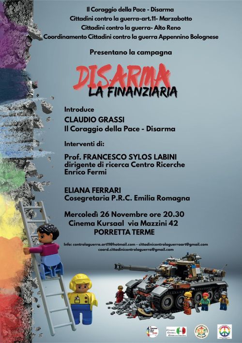 Disarma la finanziaria