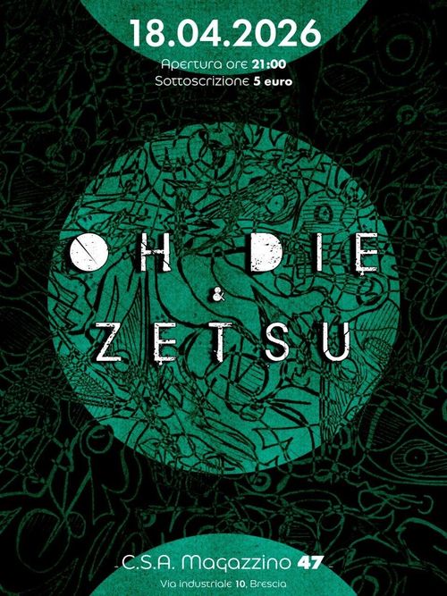 MUSICA LIVE con OH DIE! e ZETSU