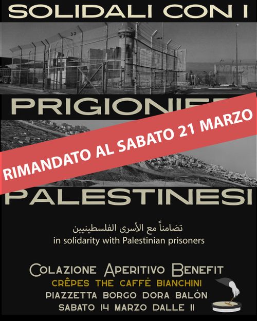 Rimandato Benefit prigionieri palestinesi