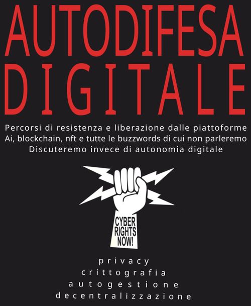 presentazione percorsi e autodifesa digitale