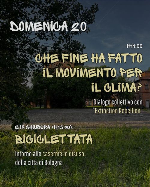 CAMPEGGIO SPAZIALE - DOMENICA