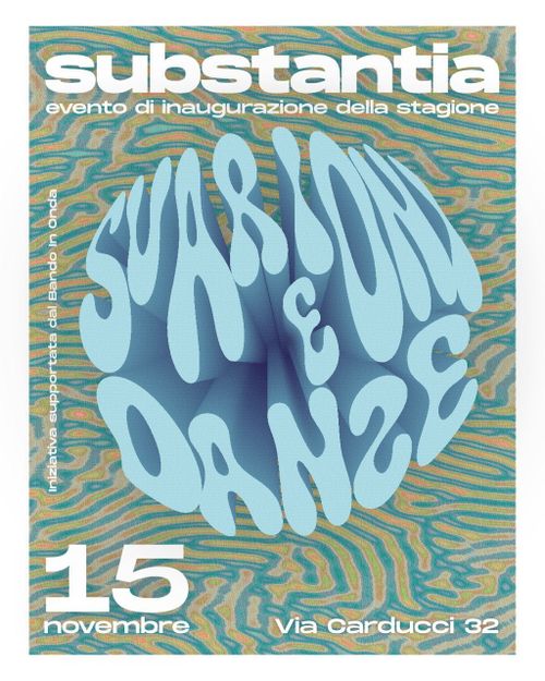 Substantia - Presentazione, tavola rotonda e apericena w/ Chunga