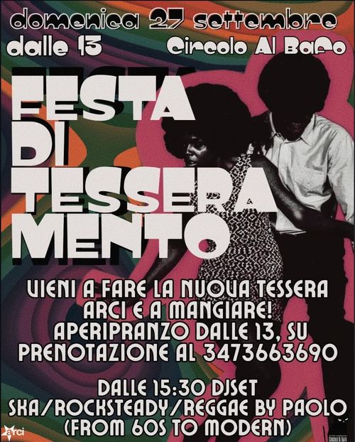 Festa di tesseramento