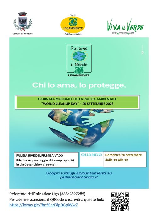 Giornata mondiale della pulizia ambientale - Raccolta di rifiuti a Vado