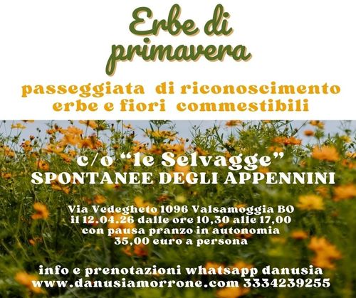 Erbe di Primavera - Passeggiata di riconoscimento