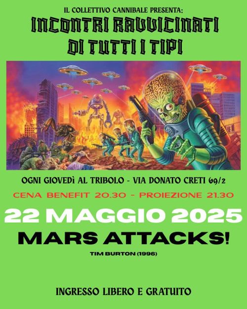 Proiezione gratuita di MARS ATTACK
