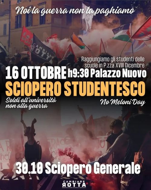 SCIOPERO STUDENTESCO