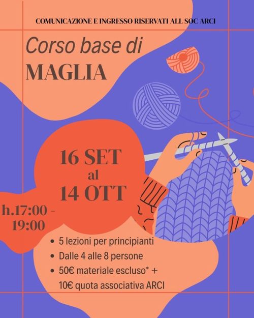 Corso base di maglia