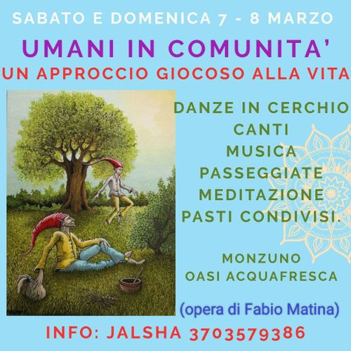 Umani in comunità - festa e attività